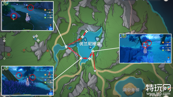 原神湖光铃兰采集位置 湖光铃兰分布图一览